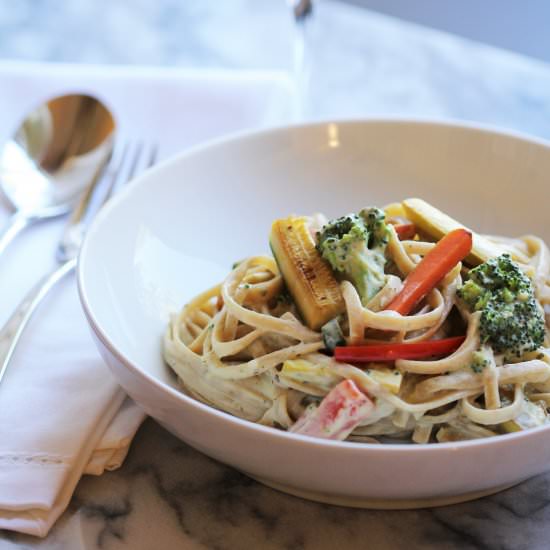 Linguine with Herbs de Provence - Recipe photo by Emily Honeycutt
