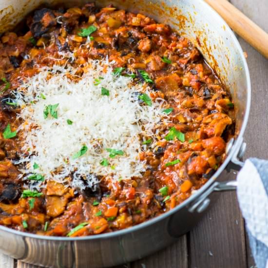 Mushroom Bolognese - Recipe photo by ChefDeHome