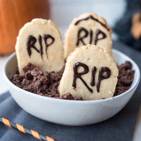 Gluten-free Tombstone Cookies - Recipe photo by thrivingonpaleo