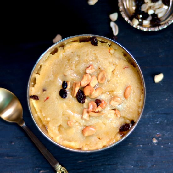 Sooji Halwa - Recipe photo by cookingcurries