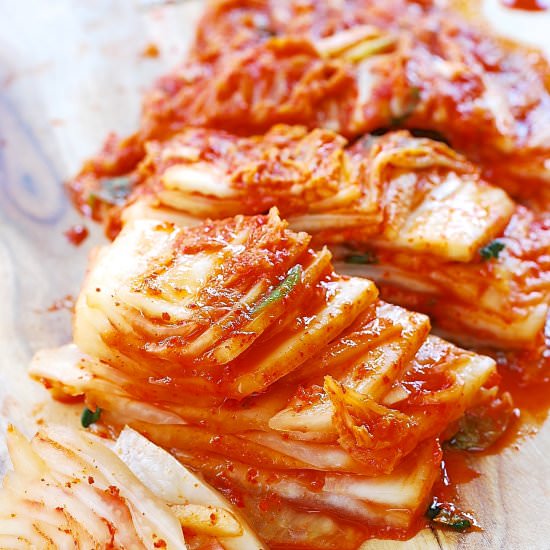 Vegan Kimchi - Recipe photo by hyosunro