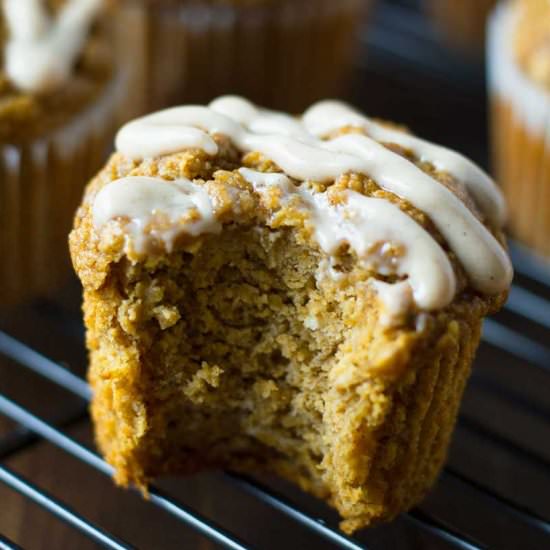 Vegan Pumpkin Blender Muffins - Recipe photo by passtheplants