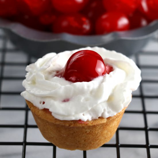Cherry Cream Pie Cookie Cups - Recipe photo by TheSaltyMarshmallow