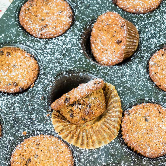 GF Pistachio and Currants Muffins - Recipe photo by Only Gluten Free Recipes