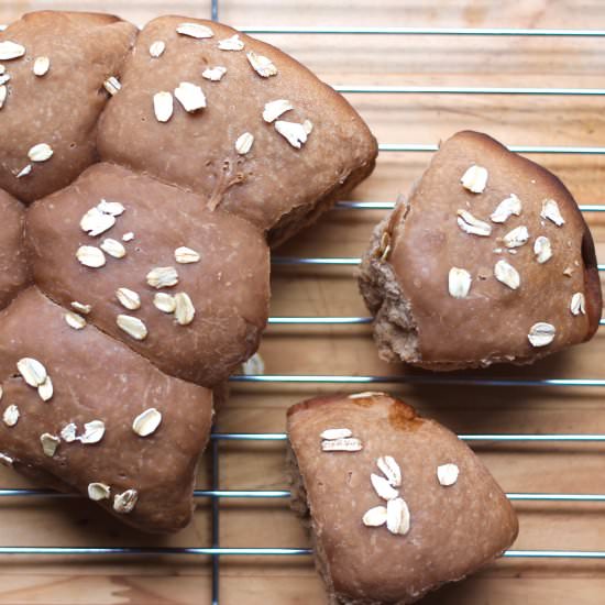 Slow Cooker Brown Bread Rolls - Recipe photo by seeksatiation
