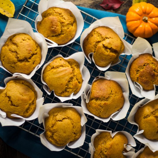Pumpkin Spice Muffins - Recipe photo by feast_and_fable