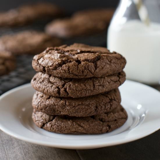 Dark Chocolate Cookies - Recipe photo by Kristine Underwood