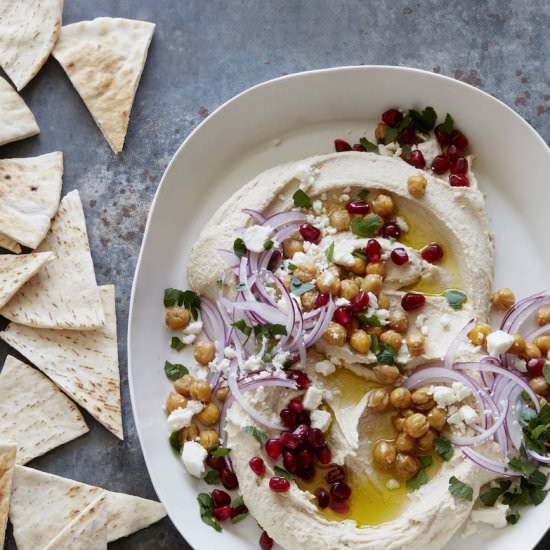 Loaded Hummus - Recipe photo by gdalkin