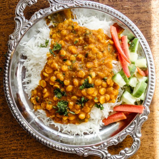 Dhaba Dal - Recipe photo by spatulainmypocket