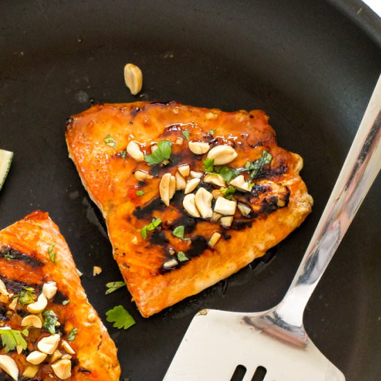 Easy Thai Salmon - Recipe photo by ChefSavvy
