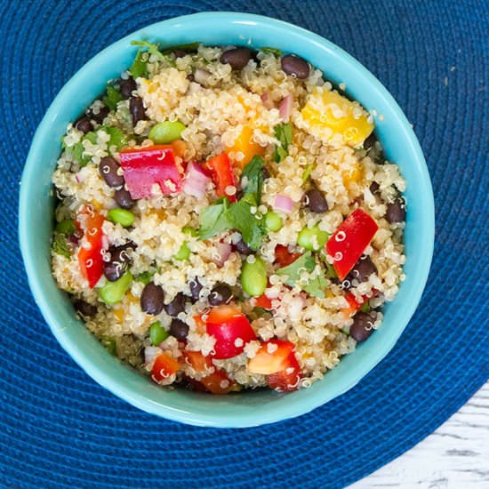 Mango Quinoa Salad - Recipe photo by busymommymedia