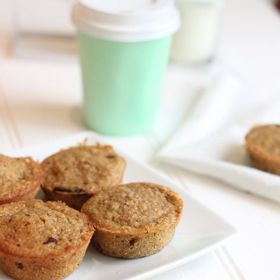 Sugar Free Pumpkin & Ginger Muffins - Recipe photo by addsomeveg