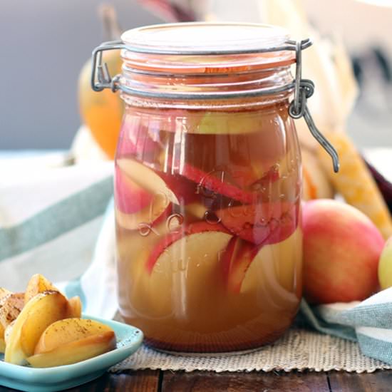 Spiced Probiotic Apples - Recipe photo by Fermentedfoodlab