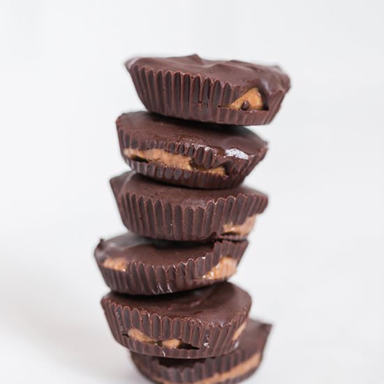 Chocolate Almond Butter Cups - Recipe photo by Inspired by This