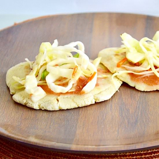 Salvadoran Pupusas - Recipe photo by jeanieandluluskitchen