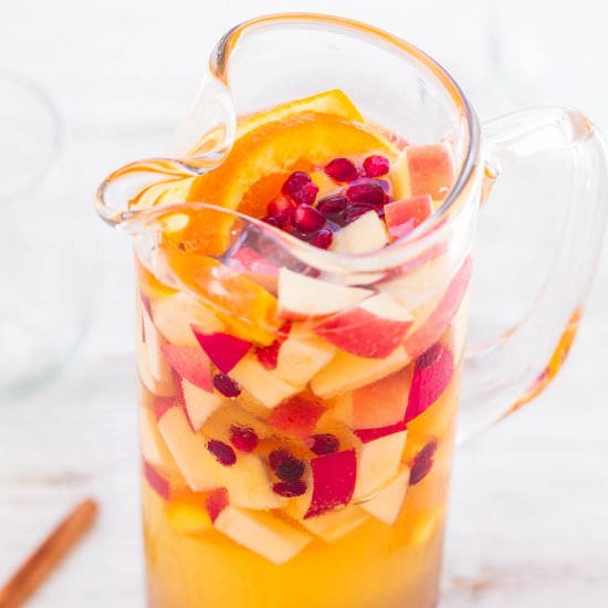 Sparkling Apple Cider Sangria - Recipe photo by Averie