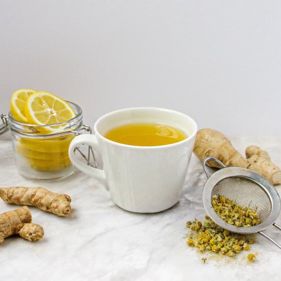 Feel Good Chamomile Drink - Recipe photo by Healthy Happened