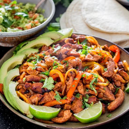 Pork Fajitas - Recipe photo by jocooks