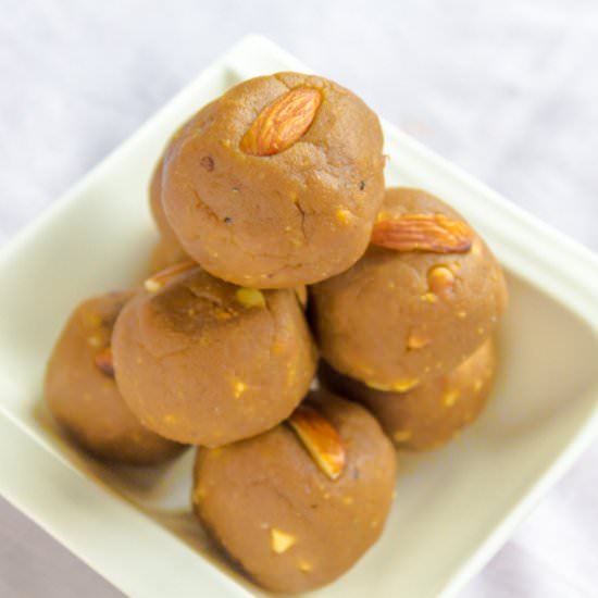 Sattu Khoa Laddu, Ladoo - Recipe photo by KaliMirchbysmita