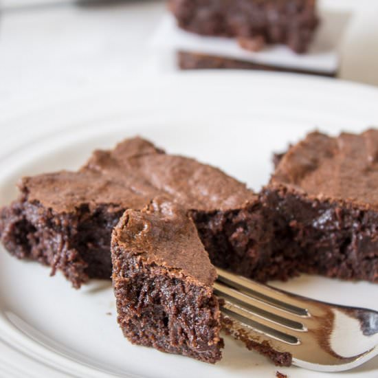 One Bowl Fudgy Brownies - Recipe photo by BeyondtheCoop