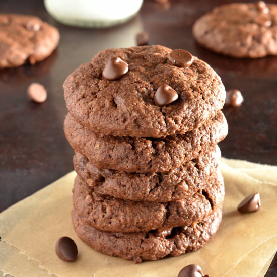Double Chocolate Cookies - Recipe photo by Dr Lauras Kitchen