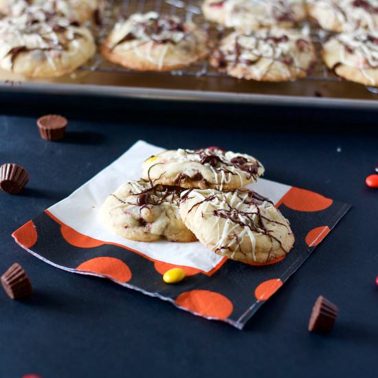 Trick or Treat Cookies - Recipe photo by Wineandawoodenspoon