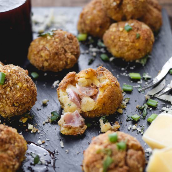 Monte Cristo Potato Puffs - Recipe photo by Gringalicious