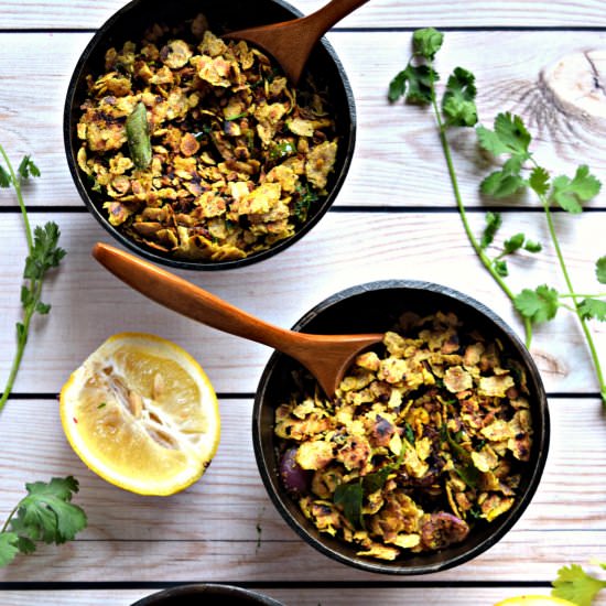 Leftover Chapati Poha/Puffed Rice - Recipe photo by Cookilicious