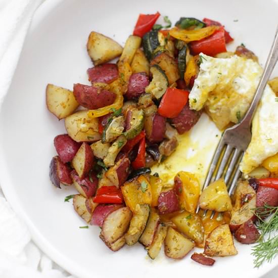 Roasted Breakfast Potatoes - Recipe photo by onelovelylife