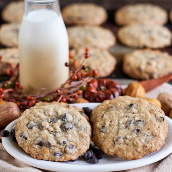 Oatmeal Chocolate Almond Cookies - Recipe photo by Country Cupboard Cookies