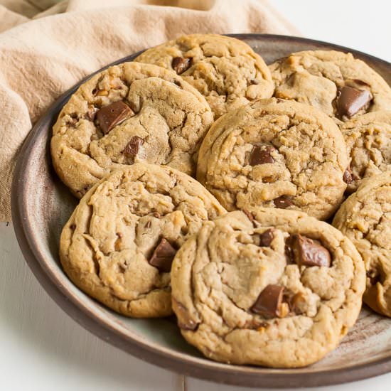 Peanut Butter Toffee Cookies - Recipe photo by Country Cupboard Cookies