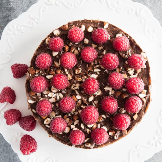 Raw Chocolate Cake - Recipe photo by healthylaura