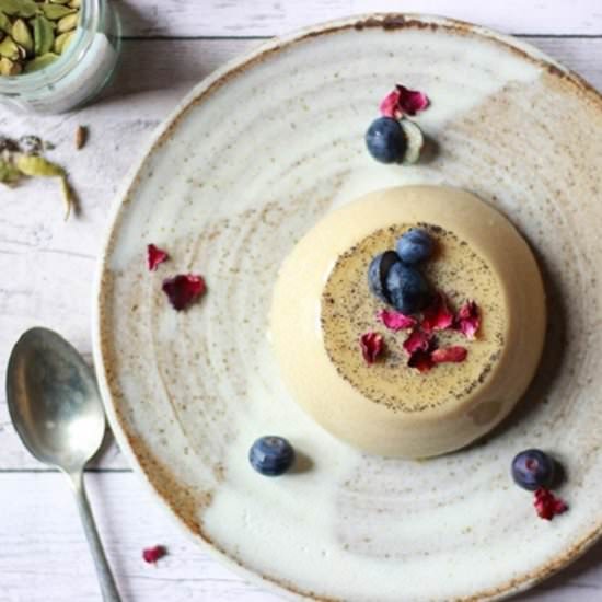 Cardamom & Treacle Panna Cotta - Recipe photo by Properfoodie