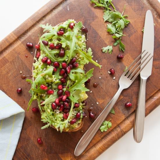 Superfood avocado toast - Recipe photo by KarinDimitrovova