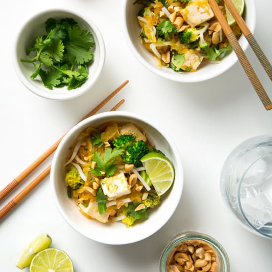 Spaghetti Squash Pad Thai - Recipe photo by PicklesNHoney