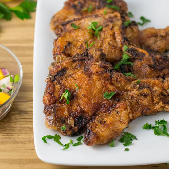 7 up Marinated Pork Chop - Recipe photo by salusalo