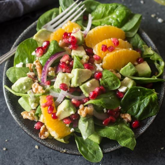 Orange Pomegranate Salad - Recipe photo by tastesbetterfromscratch