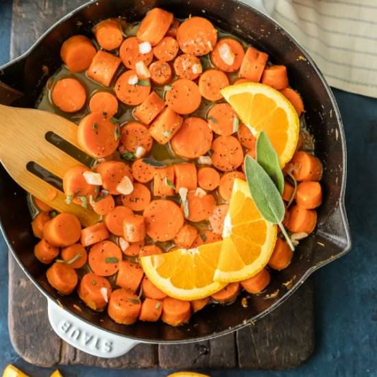 Orange Ginger Carrots - Recipe photo by the cookie rookie