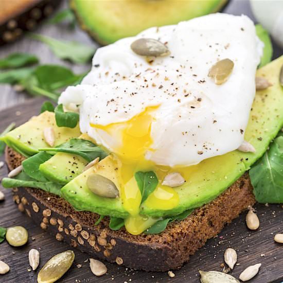 Arugula Avocado Breakfast Sandwich - Recipe photo by CookForYourLife