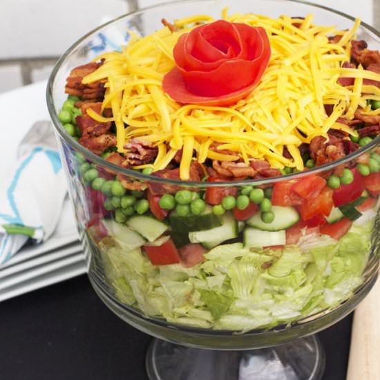 Seven Layer Salad - Recipe photo by 365 Days of Easy Recipes