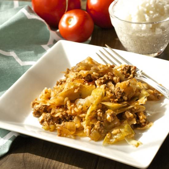 Lazy Man's Cabbage Rolls - Recipe photo by 365 Days of Easy Recipes