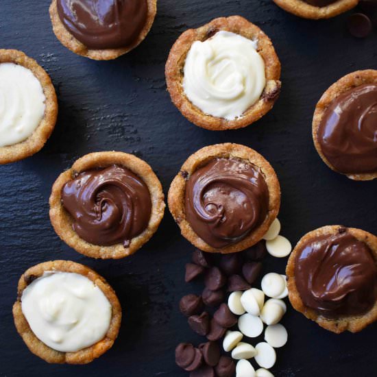 Chocolate Ganache Cookie Cups - Recipe photo by Modern Honey