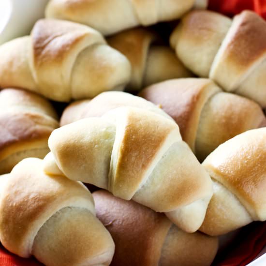 Homemade Crescent Rolls - Recipe photo by FoodFolksandFun