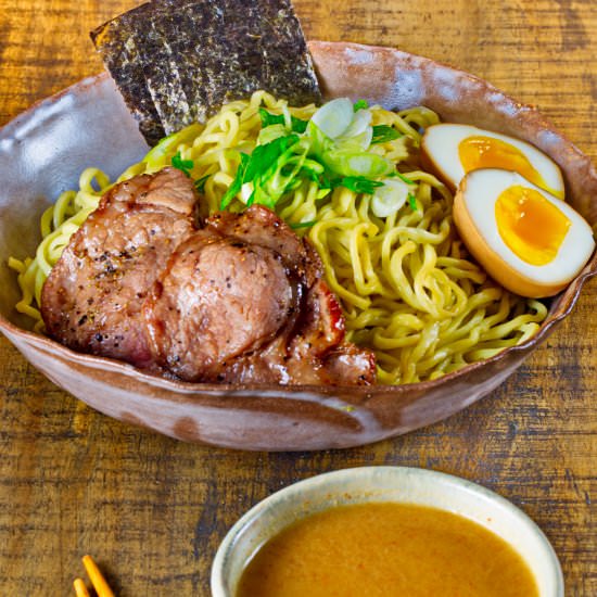 Spicy Tsukemen Noodle: Dipping Ramen - Recipe photo by ricewitheverything