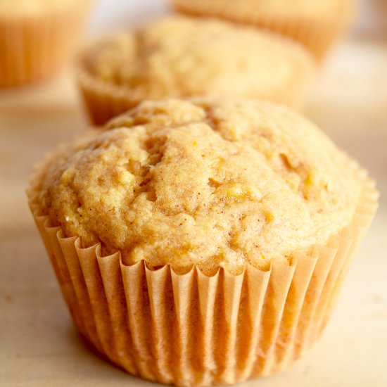 Orange Banana Muffins - Recipe photo by earthpoweredfamily