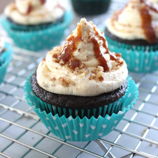 Chocolate Caramel Cupcakes - Recipe photo by SweetiePieAndCupcakes