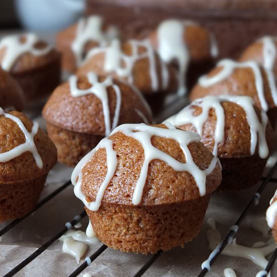 Mini Pumpkin Spice Muffins - Recipe photo by TangoRaindrop