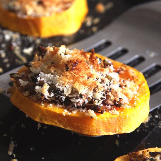 Baked Butternut Squash Slices - Recipe photo by adinutza