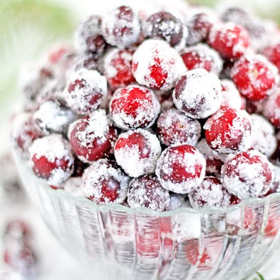 How to Make Frosty Cranberries - Recipe photo by valyastasteofhome.com
