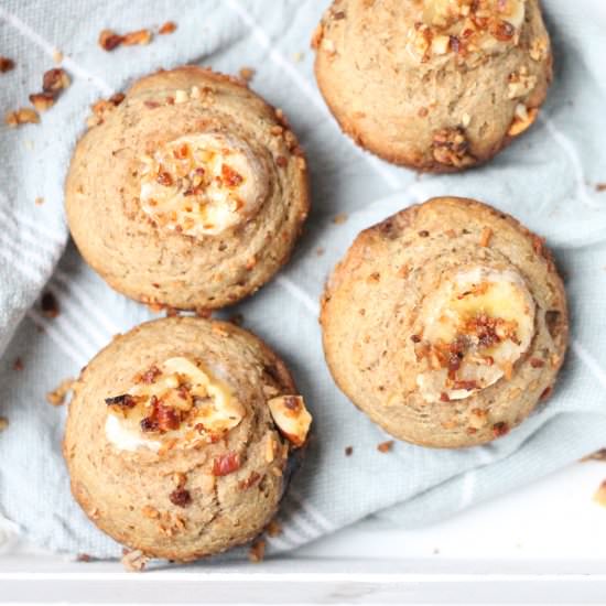 Banana and Honey Muffins - Recipe photo by nourishmemum